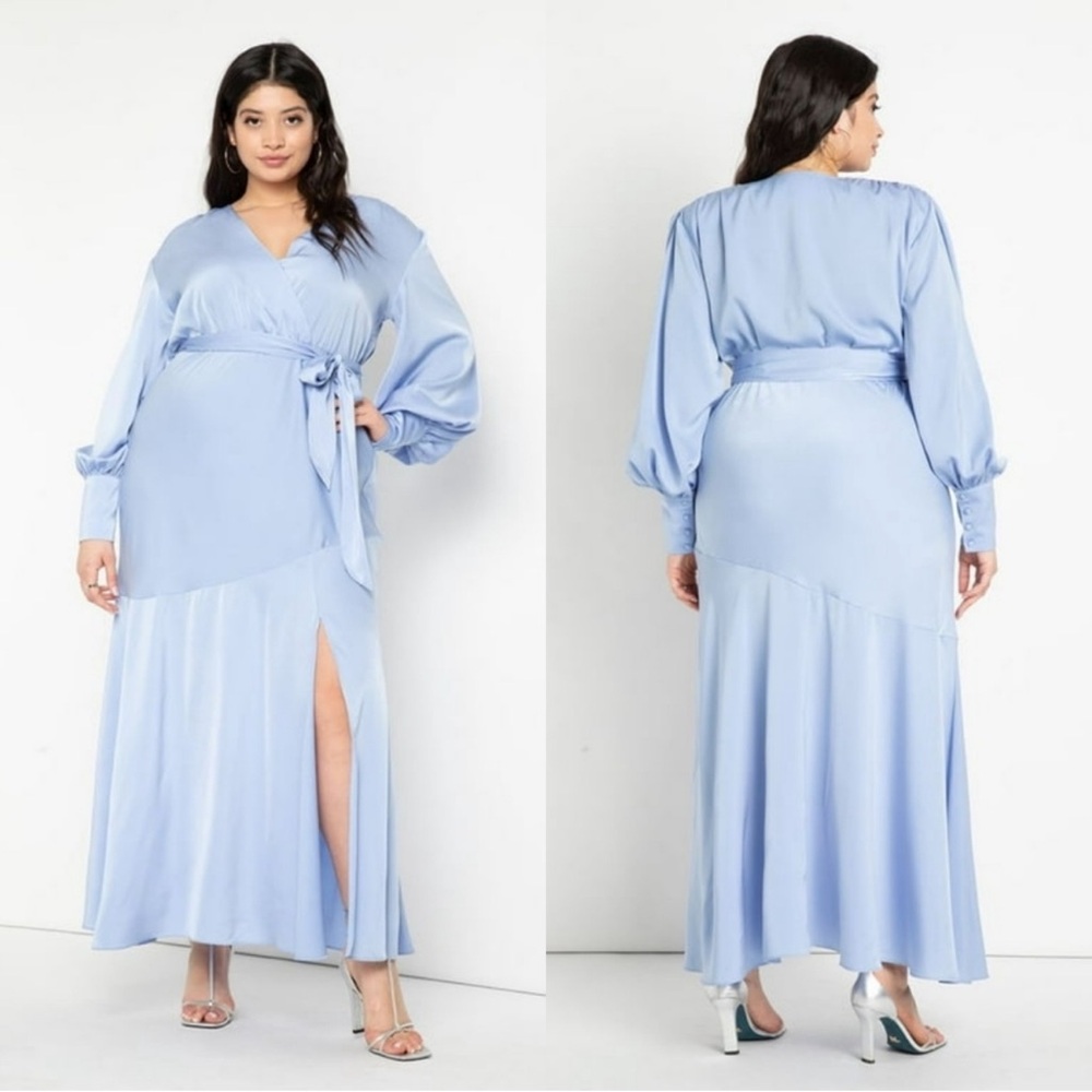 Eloquii Periwinkle / Blue Maxi Dress size 20